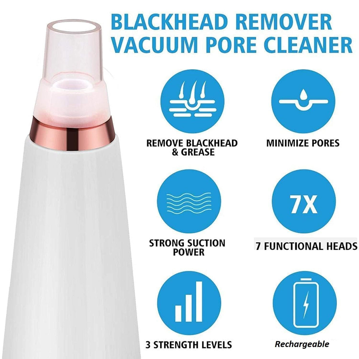 6 in 1 Multi-function Blackhead Remover